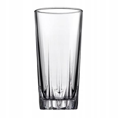 6x SZKLANKI WYSOKIE DO DRINKÓW NAPOJÓW WODY 330ML TRWAŁE ZESTAW SZKLANEK na Arena.pl