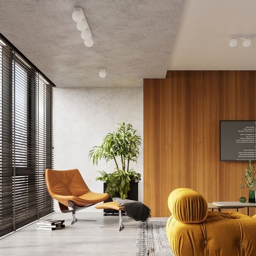 Plafon YOLI 1 biały na Arena.pl