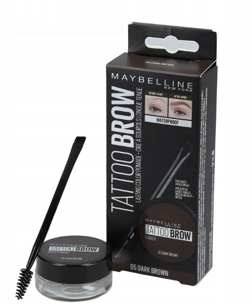 MAYBELLINE TATTOO BROW POMADA 03 MEDIUM BROWN zdjęcie 1