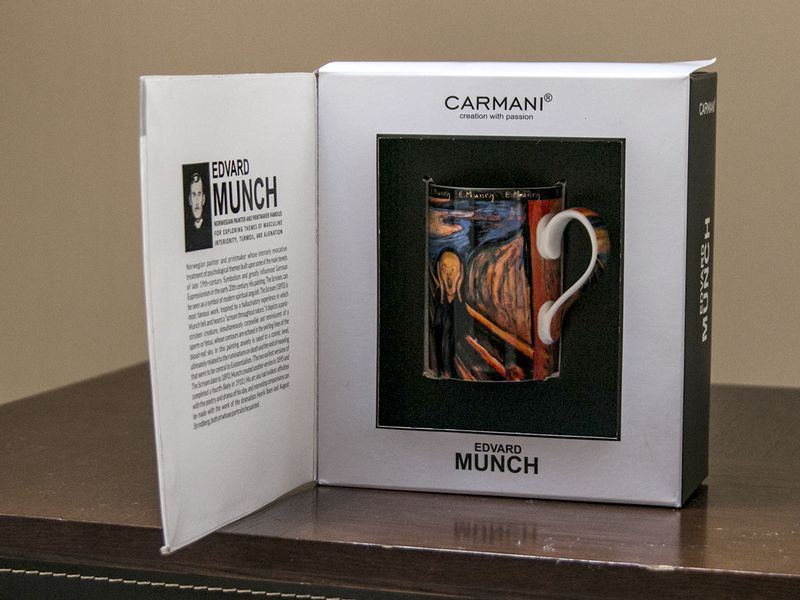 Kubek - E. Munch, Krzyk (CARMANI) zdjęcie 4