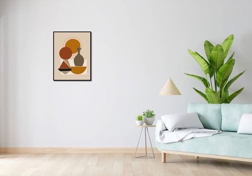 Plakat 50x65cm Geometryczna Utrata na Arena.pl