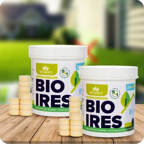 2x Tabletki bio bakterie do szamba oczyszczalni Bioires Tabs zapas na na Arena.pl