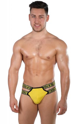 Stringi męskie D.M F*uck Yellow M na Arena.pl