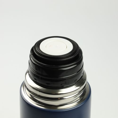 TERMOS GRANATOWY TERMICZNY 750ML STAL NIERDZEWNA BIDON NA GORĄCE NAPOJE na Arena.pl