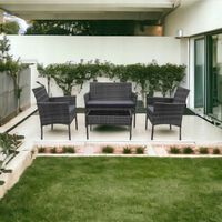 NOWOCZESNY KOMPLET MEBLI OGRODOWYCH – IDEALNY DO OGRODU I NA TARAS!