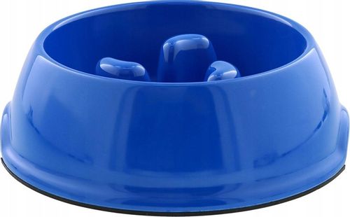 Miska spowalniająca jedzenie dla psa niebieska na Arena.pl