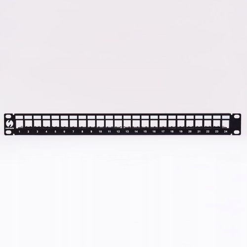 Patch panel keystone 19" 24-porty, UTP Netrack na Arena.pl