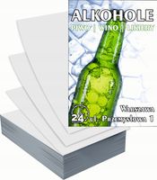 Ulotki A6 reklamowe firmowe 100szt dużo różnych wzorów GALERIA ALKOHOLI