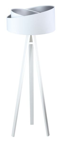 Lampa stojąca GEMSTONE biała/srebrna zdjęcie 1