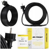 KABEL GRZEWCZY PRZEWÓD GRZEJNY Z TERMOSTATEM do rur rynny dachu 16W/m