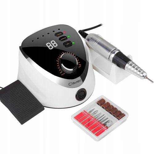 CLAVIER frezarka kosmetyczna do paznokci 65W BIAŁA na Arena.pl