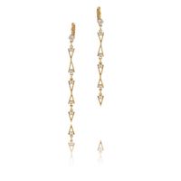 kolczyki z kryształkami z kolekcji wedding dream (p8154au)