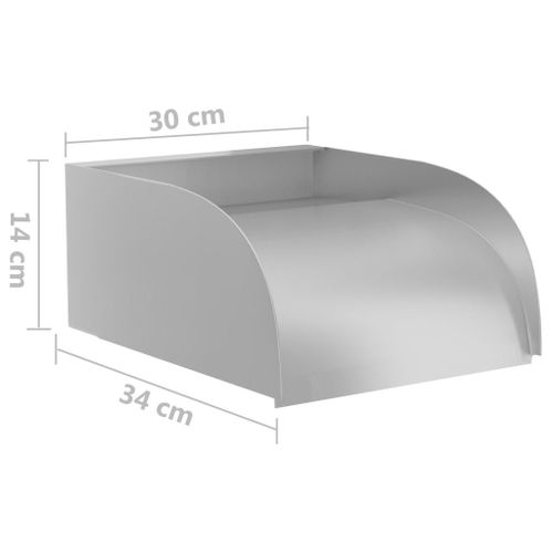 Emaga Fontanna do basenu, 30x34x14 cm, stal nierdzewna 304 na Arena.pl