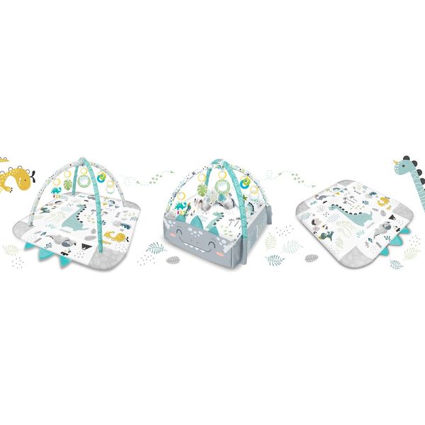 Mata interaktywna edukacyjna 110 x 100 cm Nessi Ricokids zdjęcie 9