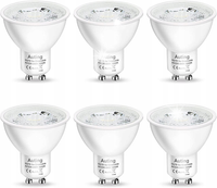 6x Żarówka LED GU10 5W=50W 450lm 3000K Ciepła Biel