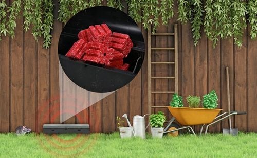 MOCNA TRUTKA NA MYSZY SZCZURY CZERWONA KOSTKA BROMADIOLONE NO PEST 1KG na Arena.pl