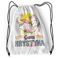 Plecak Sportowy Szkolny Dla Krystyny Córki Dziecka Z Nadrukiem Ze Zdjęciem
