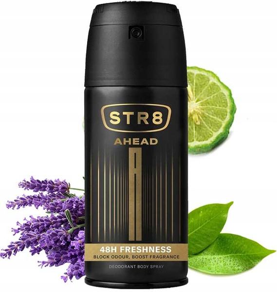 str8 deo dezodorant 150ml ahead zdjęcie 1