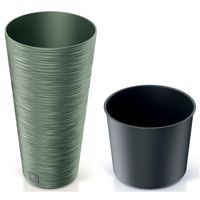 Doniczka okrągła Furu Slim DFRH300 Donica + wkład dystansowy