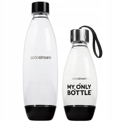 SATURATOR DO WODY SODASTREAM TERRA CZARNY 2 BUTELKI NABÓJ CO2 + 6 na Arena.pl