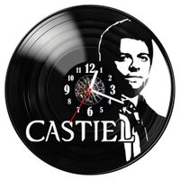 Zegar ścienny z płyty winylowej Castiel 1415.14