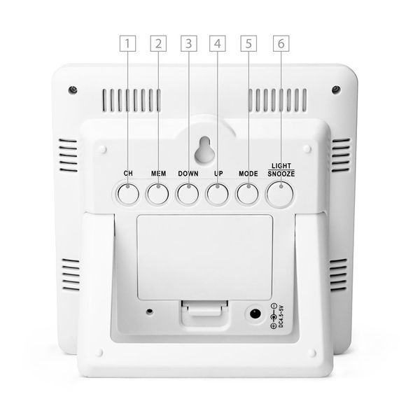 Stacja Pogodowa Meteo Sp93 Z Dcf I Pogodynką + Czujnik zdjęcie 8