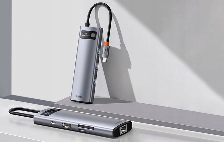Stacja dokująca BASEUS Metal Gleam 8w1 zdjęcie 12