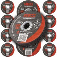 TARCZA DO CIĘCIA METALU 125 x 1,0 x 22,2 MM ZESTAW TARCZ 10 SZTUK MOCNE