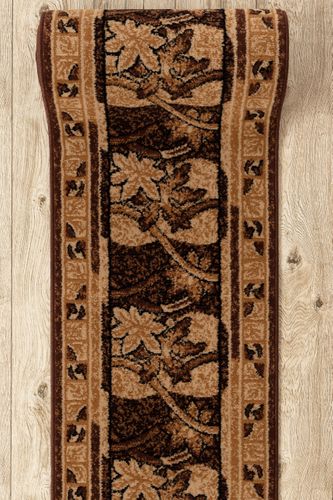 CHODNIK BCF BASE 3706 FLORAL brąz brąz 60 cm na Arena.pl