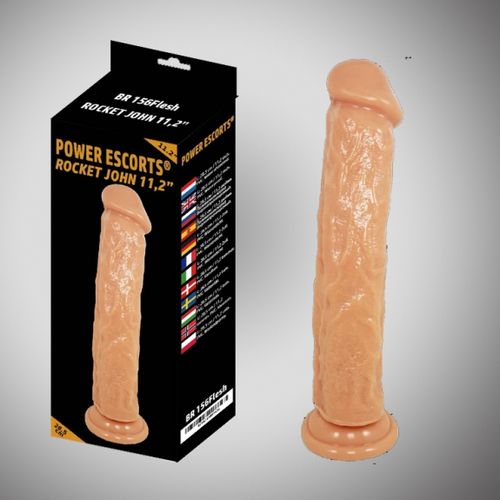 Rocket john  flesh  dildo 11,2 inch / 28,5 cm na Arena.pl