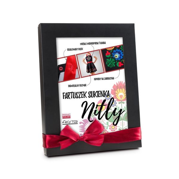 Nitly Folk - Fartuszek Sukienka zdjęcie 7