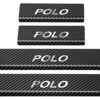 Listwa progowa VOLKSWAGEN POLO MK6 AW Stal nierdzewna 304 carbon 4szt