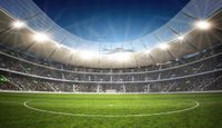 FOTOTAPETA PIŁKARSKA BOISKO STADION TRYBUNY