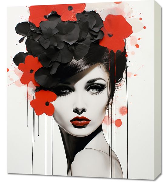 Obraz 60x70cm Kwiatowa Pasja zdjęcie 1