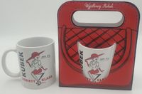 kubek w ozdobnym opakowaniu 300 ml  kobieta z klasą