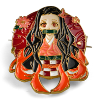 Nezuko Kamado | 5 cm | Metal | Przypinka | Demon Slayer