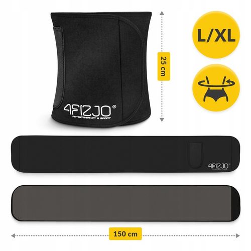 PAS NEOPRENOWY ODCHUDZAJĄCY GORSET MODELUJĄCY BRZUCH WYSZCZUPLAJĄCY na Arena.pl