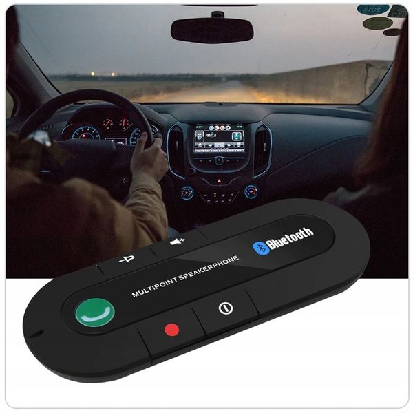 ZESTAW GŁOŚNOMÓWIĄCY BLUETOOTH DO SAMOCHODU V 4.0 4.1 zdjęcie 1
