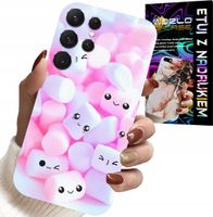 ETUI DO SAMSUNG GALAXY S25 ULTRA - WZÓR W SŁODKIE PIANKI, OBUDOWA, PLECKI
