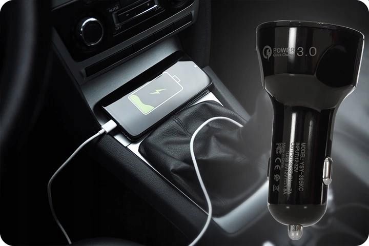 Ładowarka Samochodowa USB do Telefonu Tableta zdjęcie 9