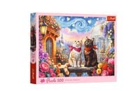 Puzzle 500 Zakochane Mruczki 37553