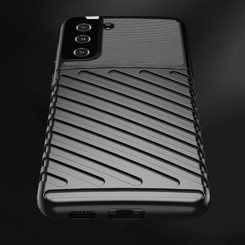 Etui Samsung Galaxy S21+ Plus Pancerne Thunder Czarne na Arena.pl