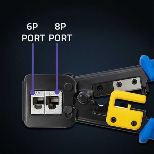 Qoltec Zaciskarka złączy modularnych z blokadą  | 8p 6p na Arena.pl