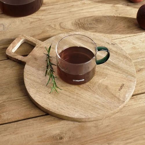 DESKA okrągła do krojenia MANGO 33x27 cm HOMLA na Arena.pl