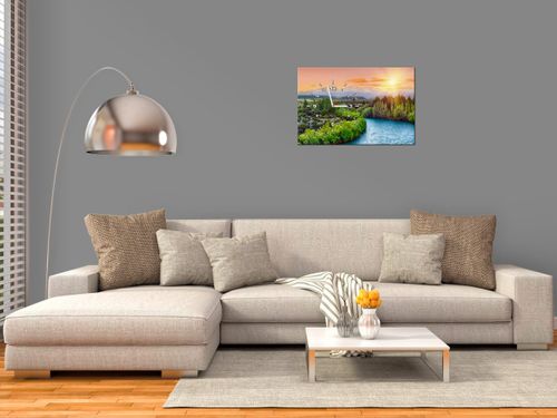 Fotozegar Obraz na płótnie Salon Pokój 60x40cm na Arena.pl
