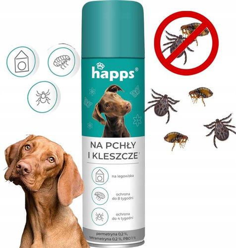 HAPPS - na pchły i kleszcze 250ml na Arena.pl