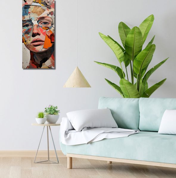 Obraz 30x70cm Podział Samego Siebie zdjęcie 2