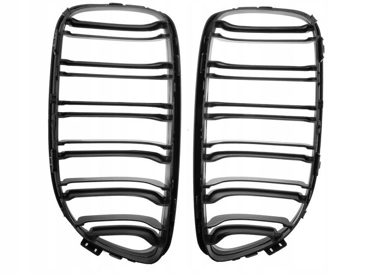 Nerki grill atrapa Czarny połysk do BMW E90 E91lifting 2008-2013 zdjęcie 3
