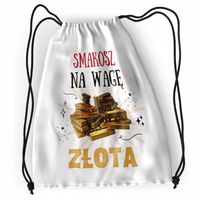 Plecak Sportowy Szkolny Smakosza Worek Torba Z Nadrukiem Ze Zdjęciem