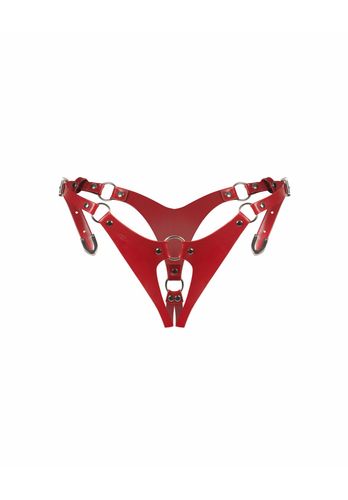 stringi otwarte inferro obsessive czerwone s/m/l na Arena.pl